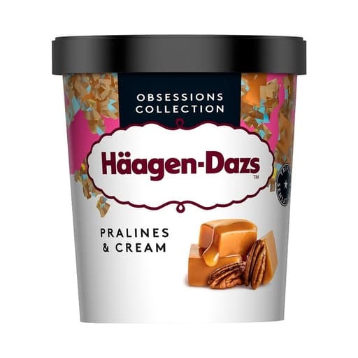 Haagen Dazs Pralines & Cream Ice Cream 473ml