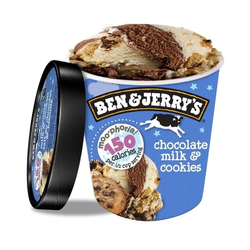 BEN & JERRY’S Chocolate Milk & Cookies 500G