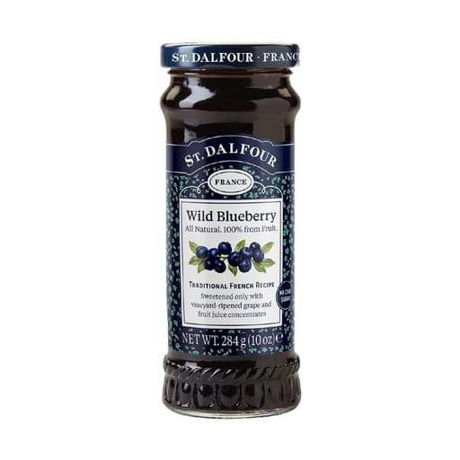 ST. DALFOUR BLUEBERRY FLAVOUR JAM 284G