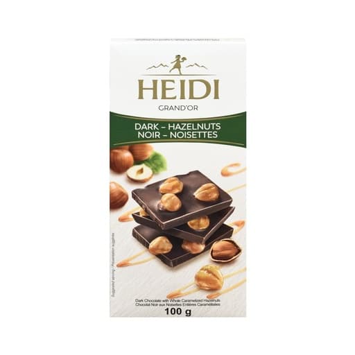 HEIDI DARK & HAZELNUTS 100g