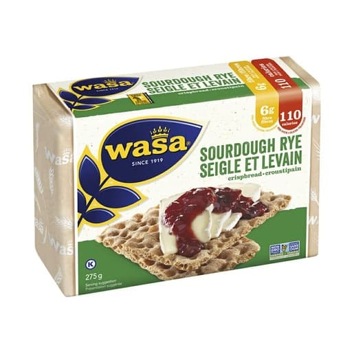 Wasa Sourdough Whole Grain Crispbread 275g
