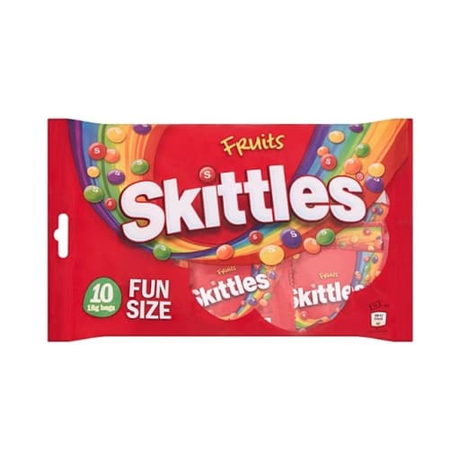Skittles Fruits Fun Size X10 180g