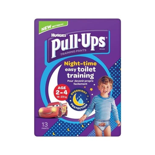 Huggies Pull-ups Night Time 2-4 13Pants