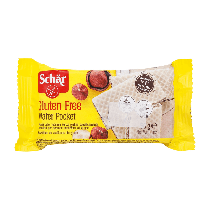 Schar Gluten-Free Wafer Pocket Hazelnut 50g