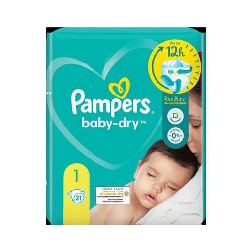 Pampers תינוק-יבש #1 21 חיתולים