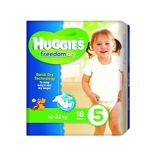 Huggies Freedom Dry Diapers Small – 5