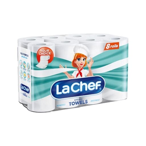 La Chef Kitchen Rolls 8pcs