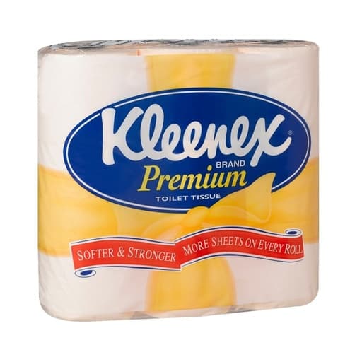 KLEENEX TOILET TISSUE YELLOW