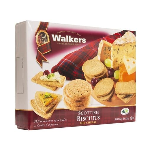 WALKERS BISCUITS FOR CHEESE 250G