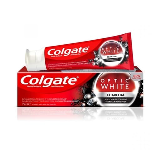 Colgate Optic White Charcoal Tooth Paste 75ml