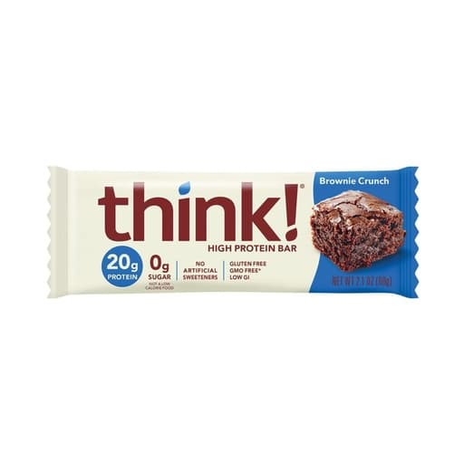 THINK! HIGH PROTEIN BROWNIE CRUNCH BAR 60G