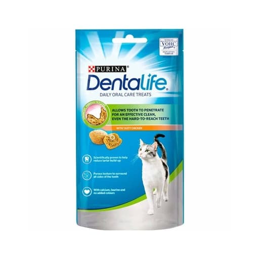 Purina DentaLife Chicken Cats Treats 40g