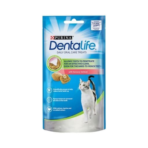 Purina DentaLife Salamon Cats Treats 40g