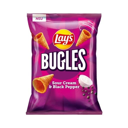 lay’s Bugles Sour Cream Black Pepper 95g