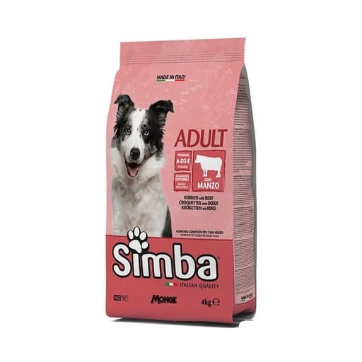 Simba Dogs Dry Food Beef 4kg