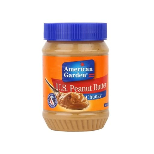 American Garden Chunky Peanut Butter 454g