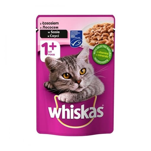 Whiskas Pouch salmon 100g