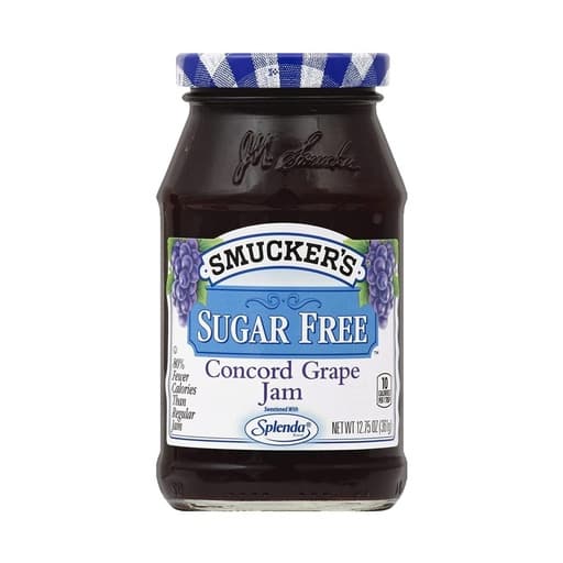 Smucker’s Sugar Free Jam 361g – Grape