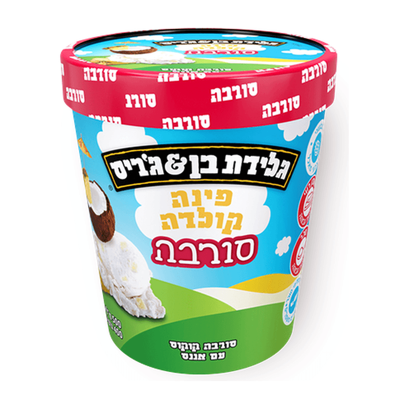 Ben & Jerry’s Pina Colada Sorbet 500g