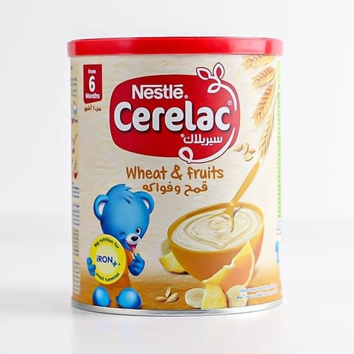 Nestle CereNestle Cerelac Wheat & Fruits 400g