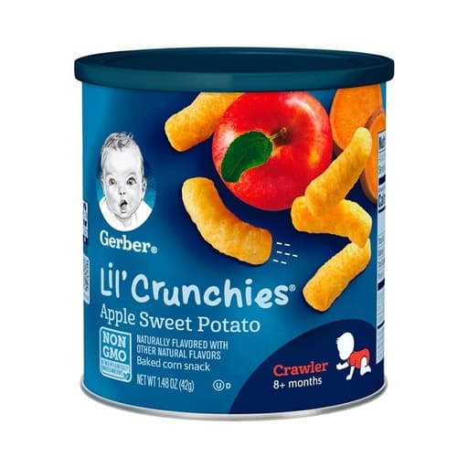 Gerber Crunchies Apple Sweet Potato 8 42g