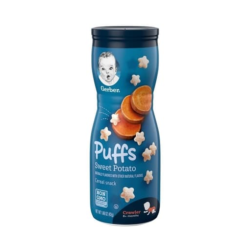 Gerber Puffs Sweet Potato Cereal Snack 8 42g
