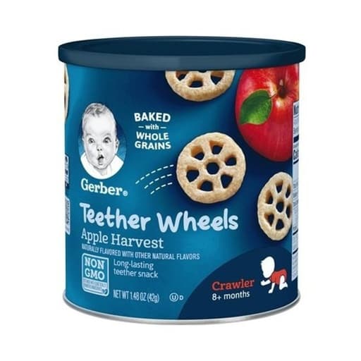 Gerber Teether Wheels Apple Harvest 8 42g