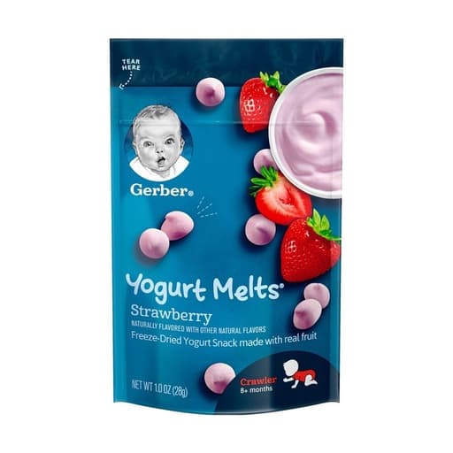 Gerber Yogurt Melts Strawberry 8