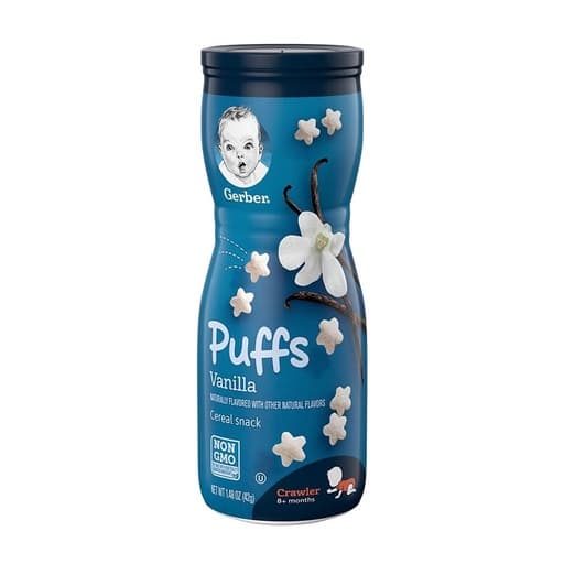 Gerber Puffs Vanilla Cereal Snack 8 42g