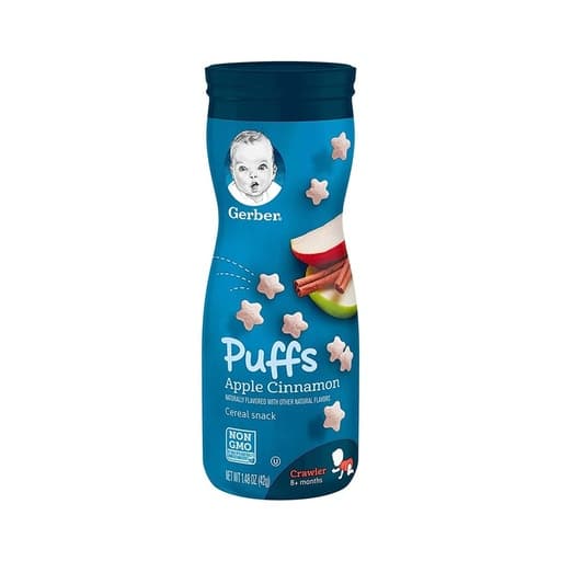 Gerber Puffs Apple Cinnamon Cereal Snack 8 42g