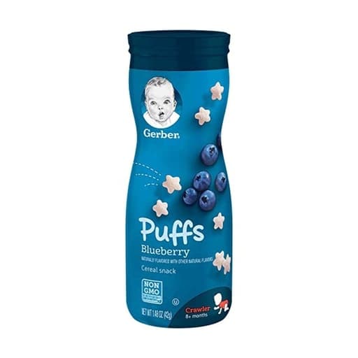 Gerber Puffs Blueberry Cereal Snack 8 42g
