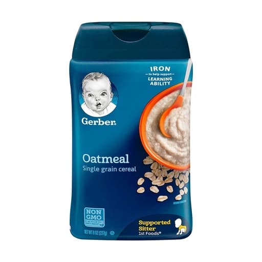 Gerber Oatmeal Single Grain Cereal 227g