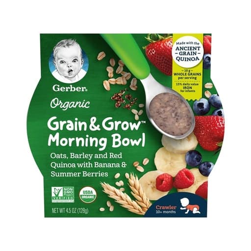 Gerber Grain & Grow Morning Bowl 10 128g