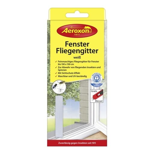 شبكة للشبابيك بللون الابيض