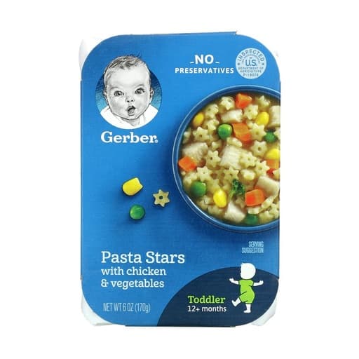 Gerber Pasta Stars With Chicken & Vegetables 170g