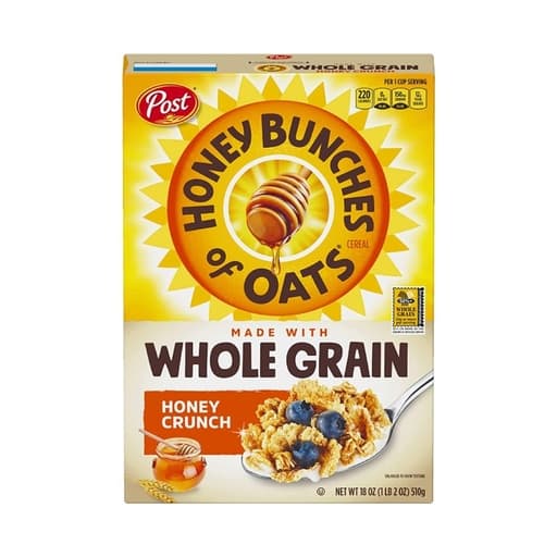 POST HONEY BUNCHES WHOLE GREEN 510G