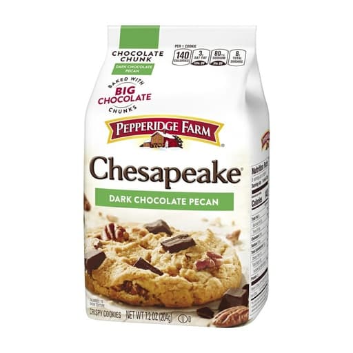 Pepperidge Farm Chesapeake Dark Chocolate Pecan Cookies 204g