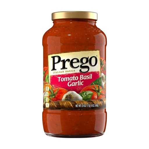 Prego Chunky Garden Italian Sauce 673g – Tomato Basil Garlic