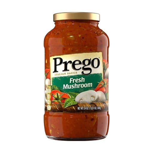 Prego Chunky Garden Italian Sauce 673g – Fresh Mushroom