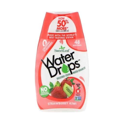 Sweet Leaf Water Drops Strawberry Kiwi 48ml