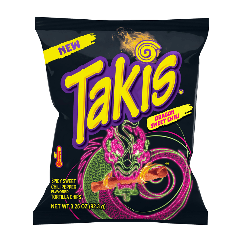 Takis Dragon Sweet Chili Tortilla Chips 92.3g