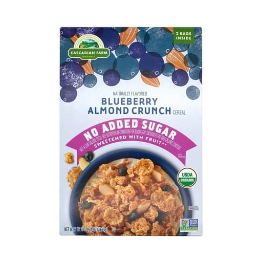 Cascadian Farm Unsweetened Blueberry Almond Crunch 963g