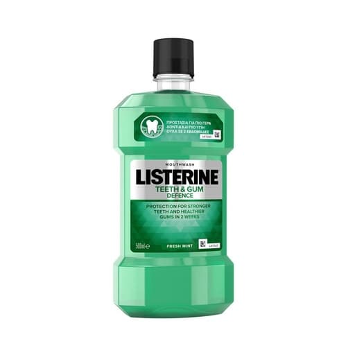 LISTERINE TEETH AND GUM MINT 500 ML