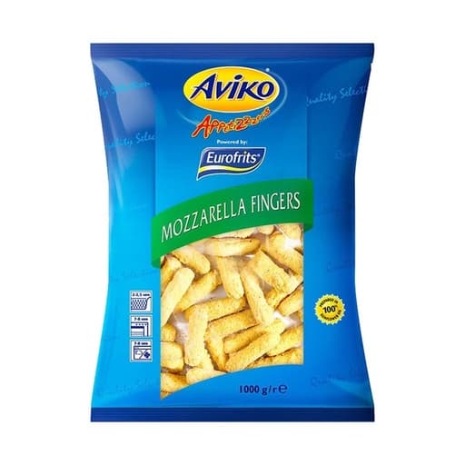 أصابع جبنة موتزاريلا مقرمشة 1kg