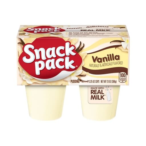 חטיף אריזה וניל Pudding (4 368g