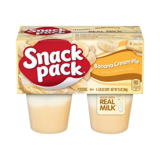 Snack Pack Banana Cream Pie 368G
