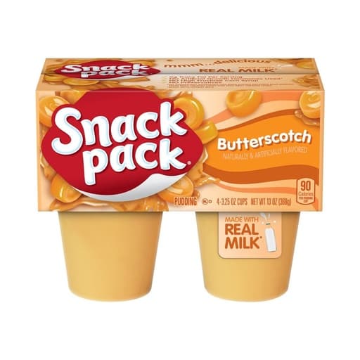 SNACK PACK BUTTERSCOTCH 368G