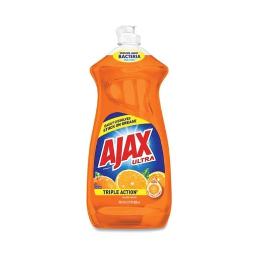 Ajax Ultra Super Degreaser Liquid Dish Soap, Orange 828ml