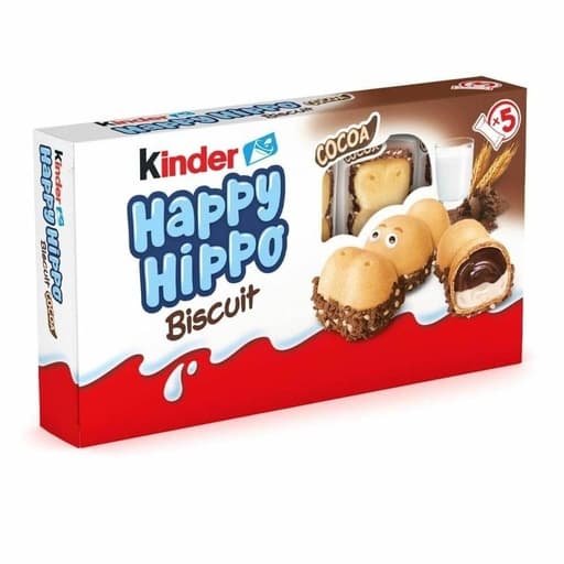 KINDER HAPPY HIPPO BISCUIT 5PCS