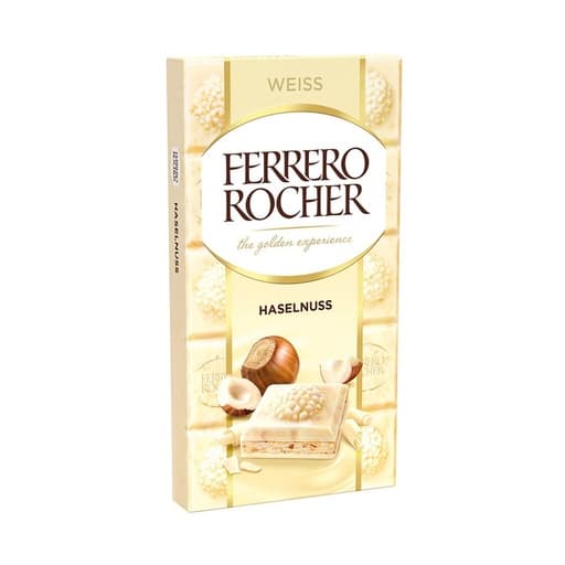 شوكولاتة فيريرو بيضاء بالبندق 90g